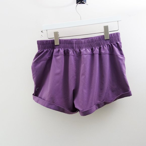❌SOLD❌Zyia Summer Shorts In Lavender Size M Inseam: 2.75" EUC - Picture 8 of 11